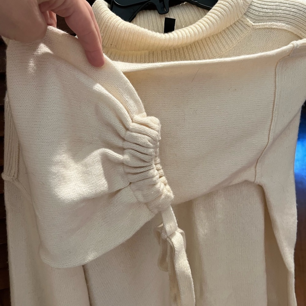 BCBGMaxAzria Cream Turtleneck Sweater - Picture 6 of 6